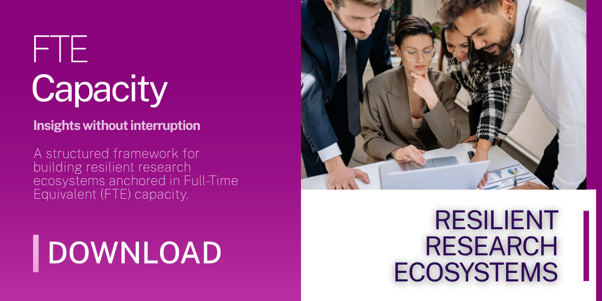 Insight Without Interruption: Building Resilient Research Ecosystems with FTE Capacity